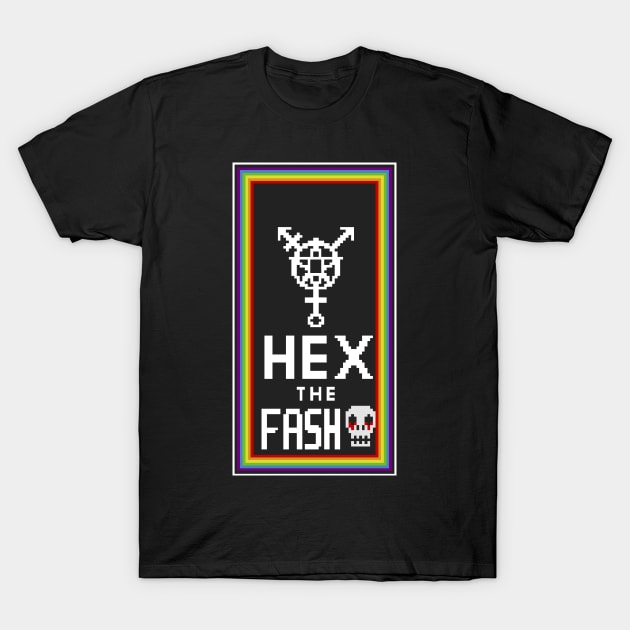 Hex The Fash T-Shirt by WallHaxx